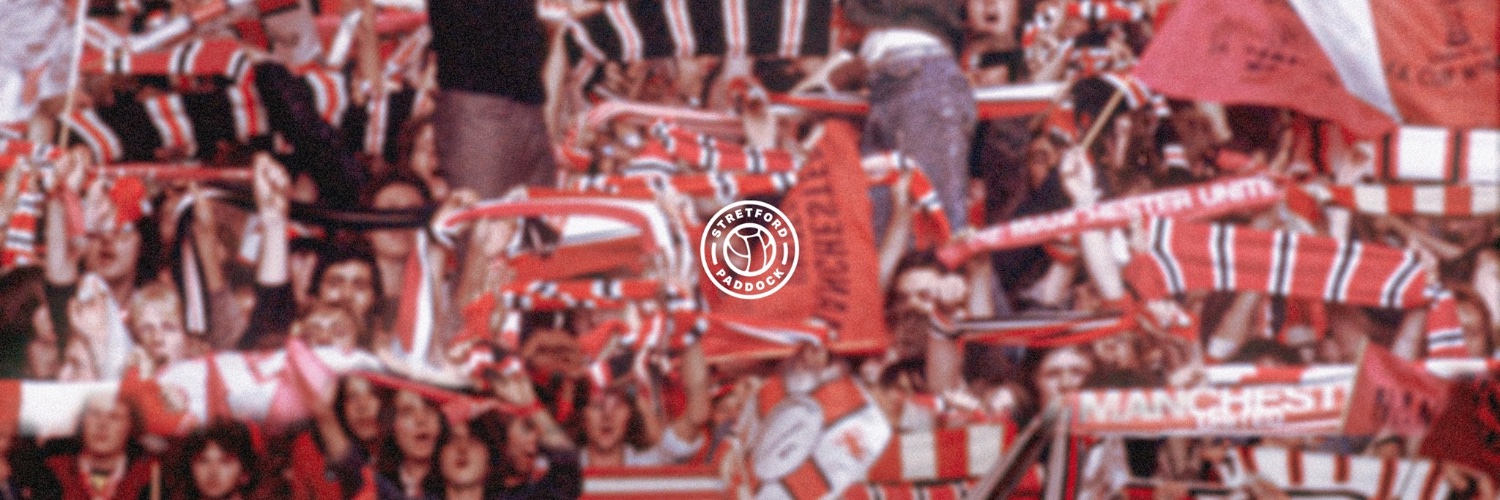 Stretford Paddock's banner