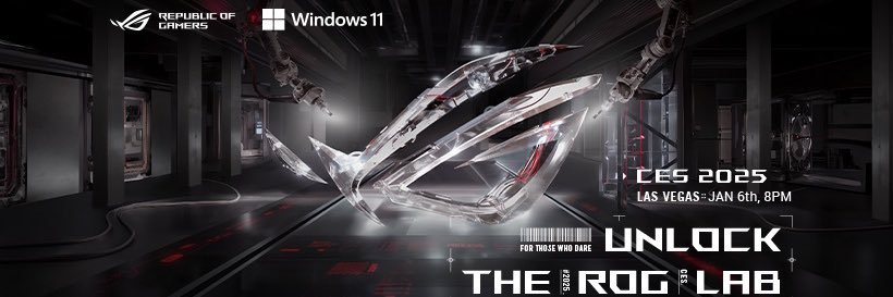 ROG North America's banner