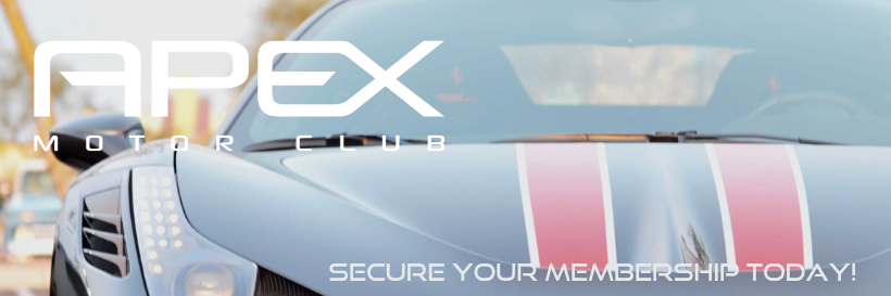APEX Motor Club banner