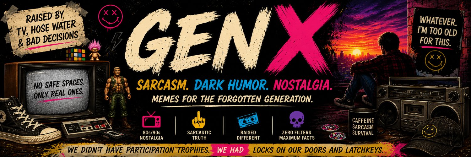 WhateverGenX's profile banner image