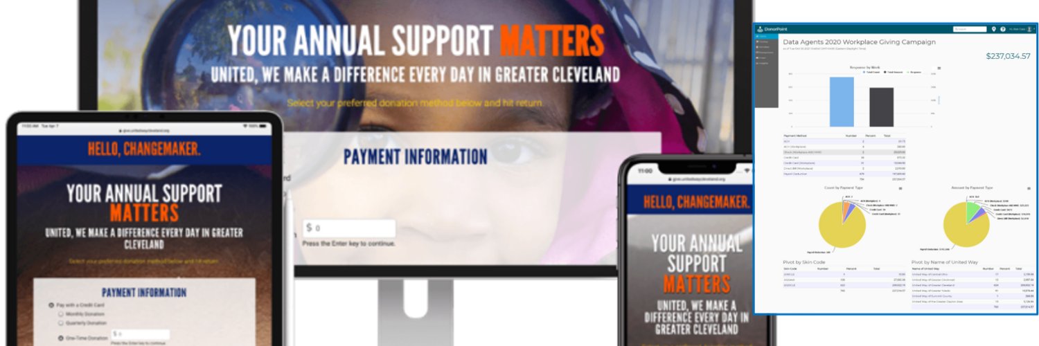 DonorPoint's profile banner image
