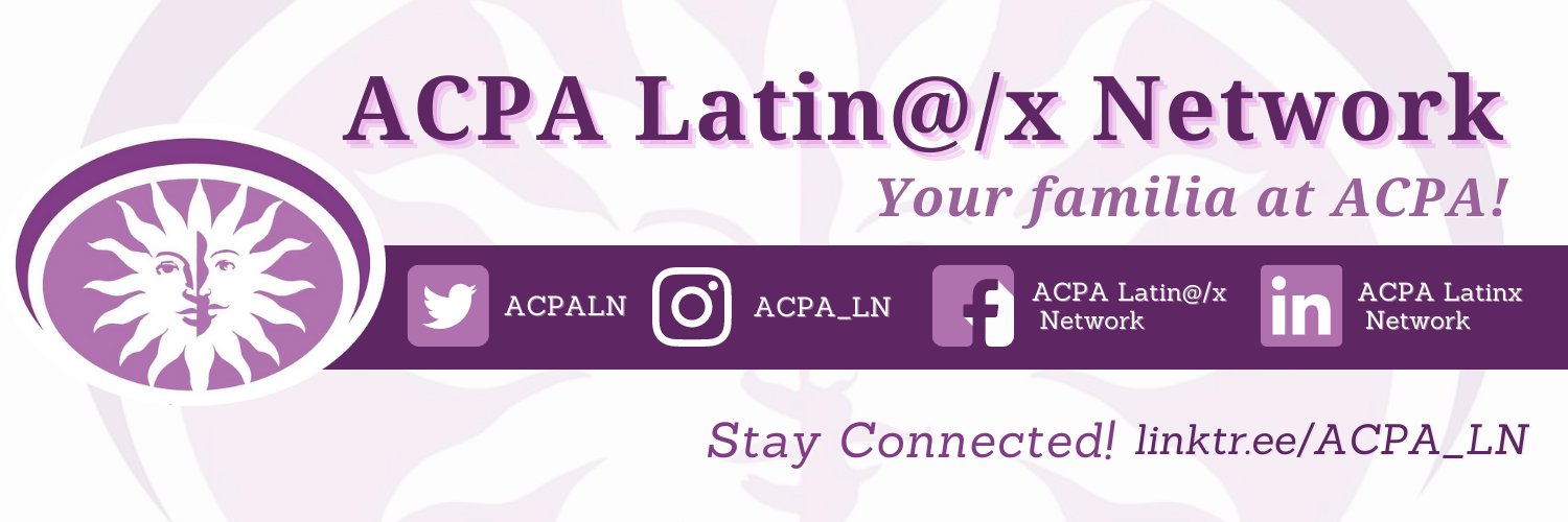 ACPA Latinx Network banner