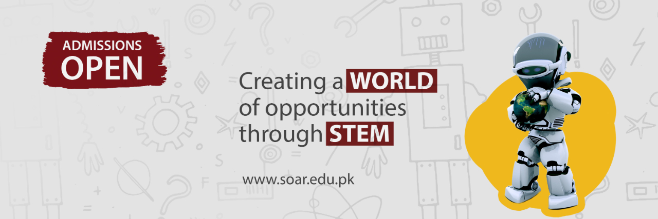 SOAR STEM Schools System banner