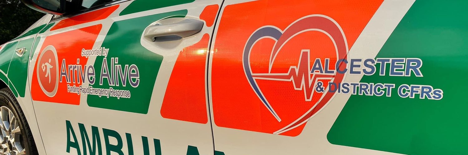 Alcester & District Community First Responders banner