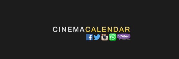 CinemaCalendar Profile Banner
