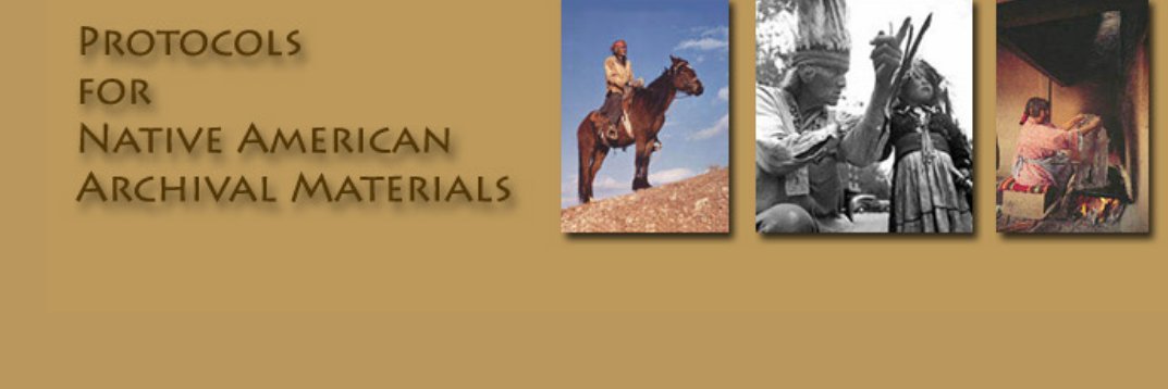 Native American Archives Section banner