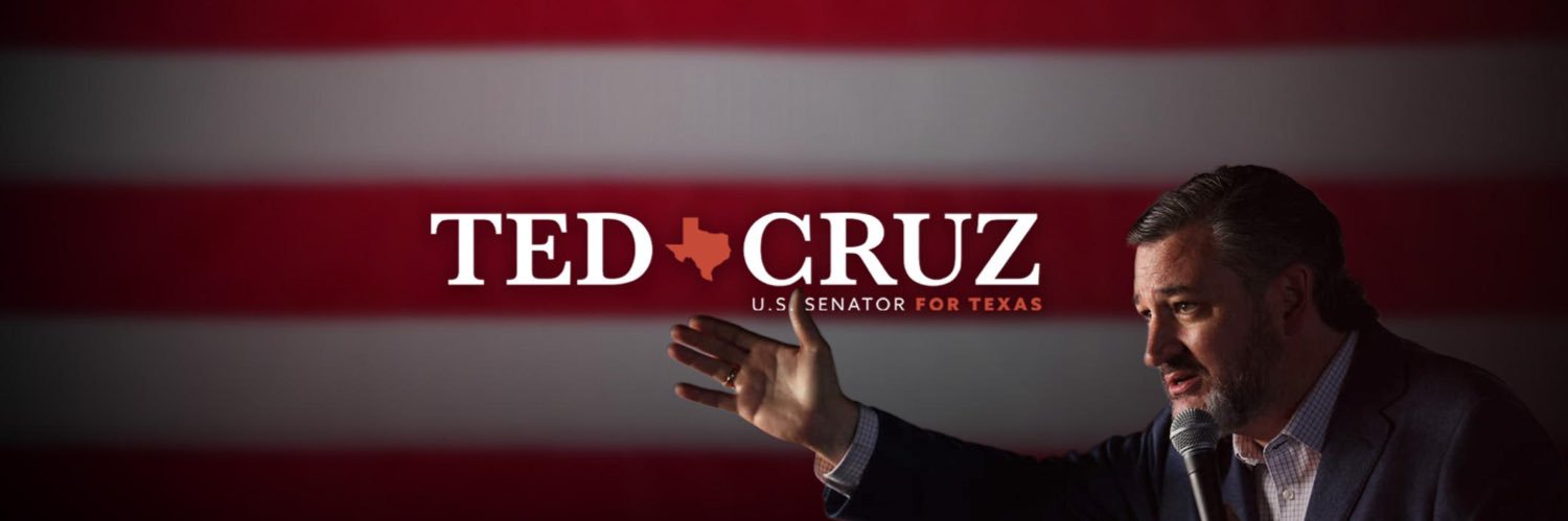 Senator Ted Cruz banner
