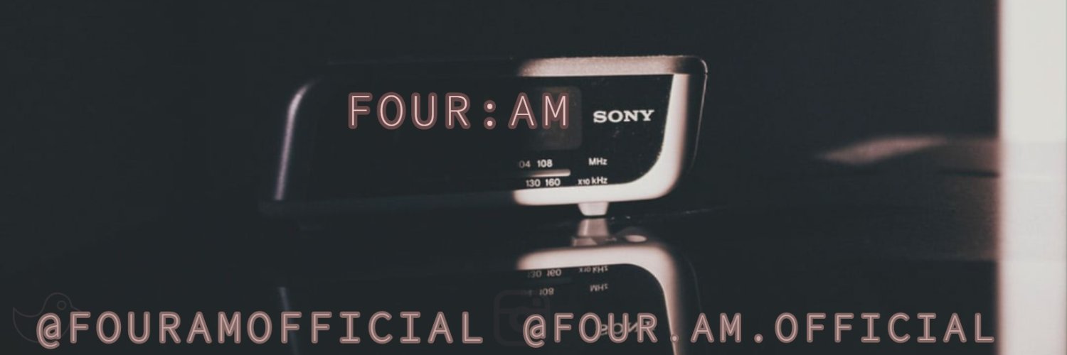 Four:AM banner