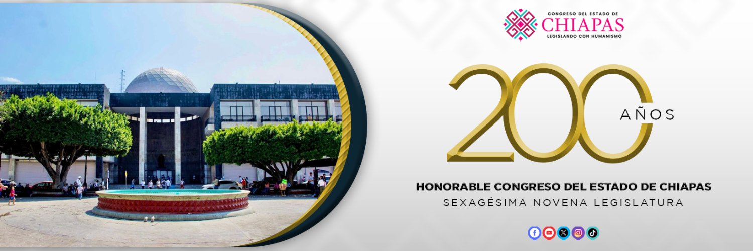 Honorable Congreso del Estado de Chiapas banner