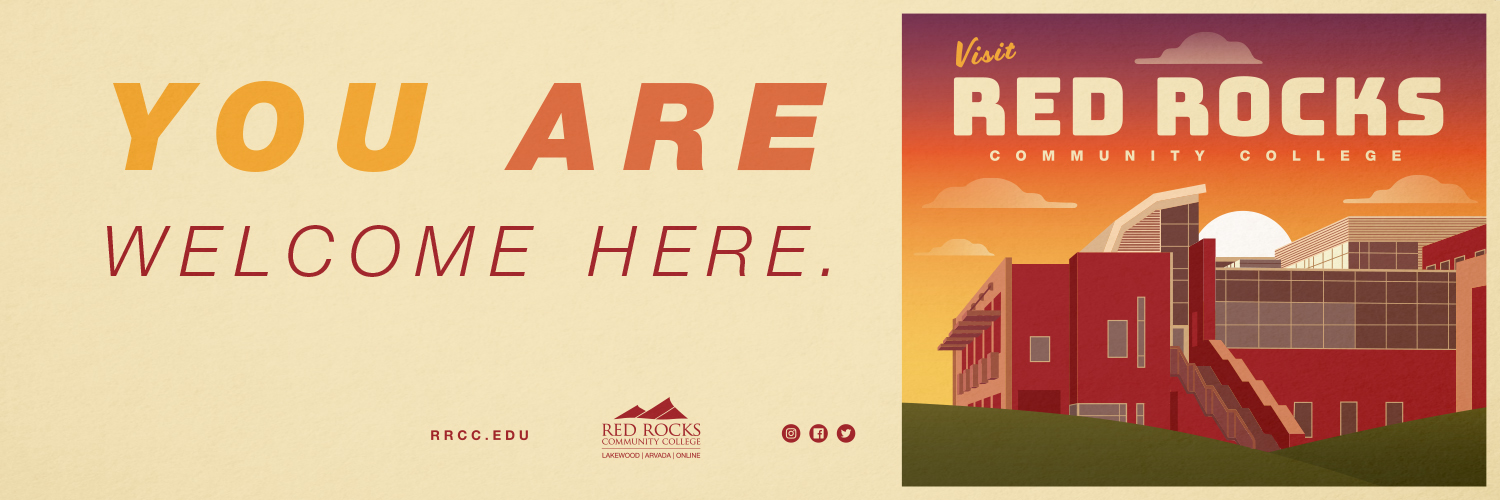 Red Rocks Community College banner