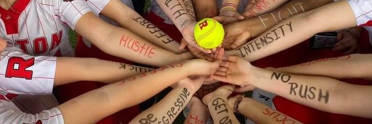 Ruston High Softball banner