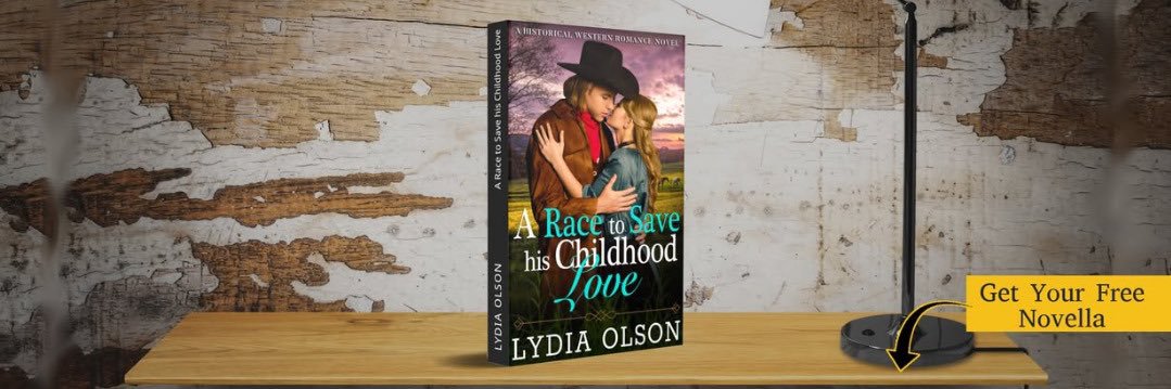 Author Lydia Olson's banner