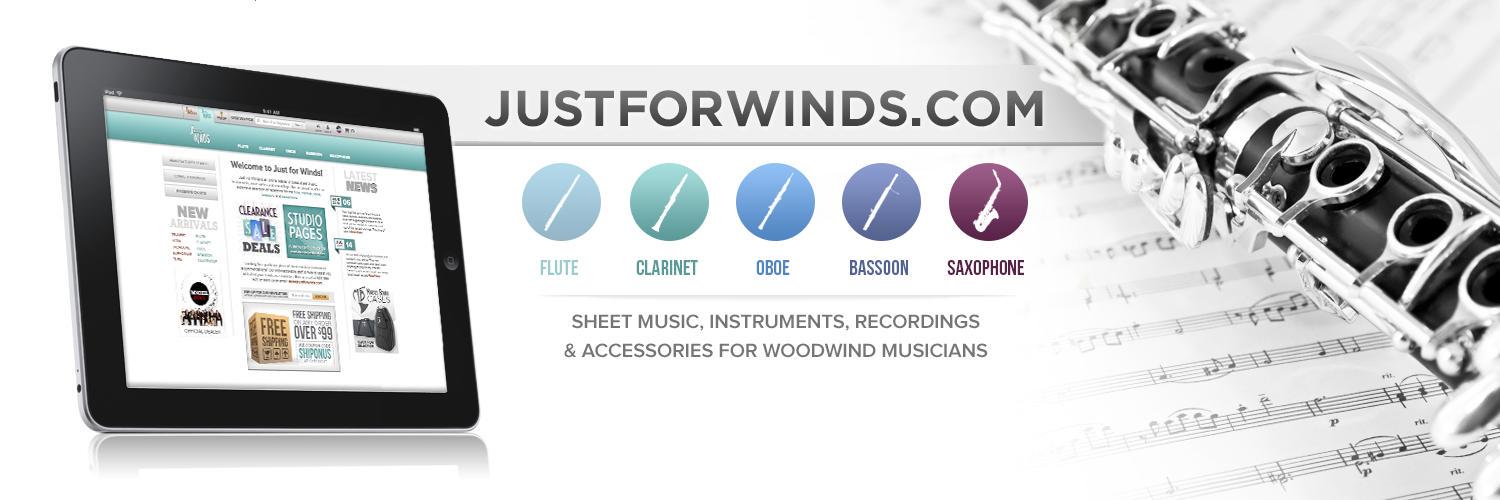 Just For Winds banner