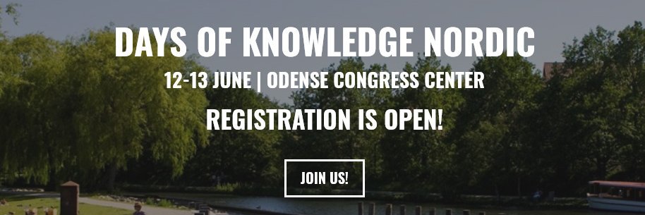 Days of Knowledge banner