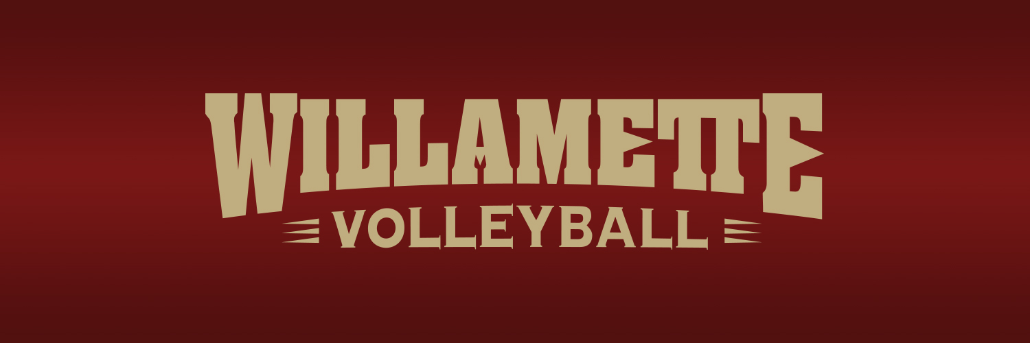 Willamette Volleyball banner