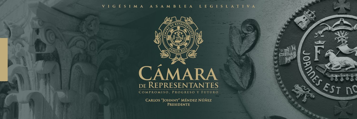 Cámara de Representantes de Puerto Rico banner