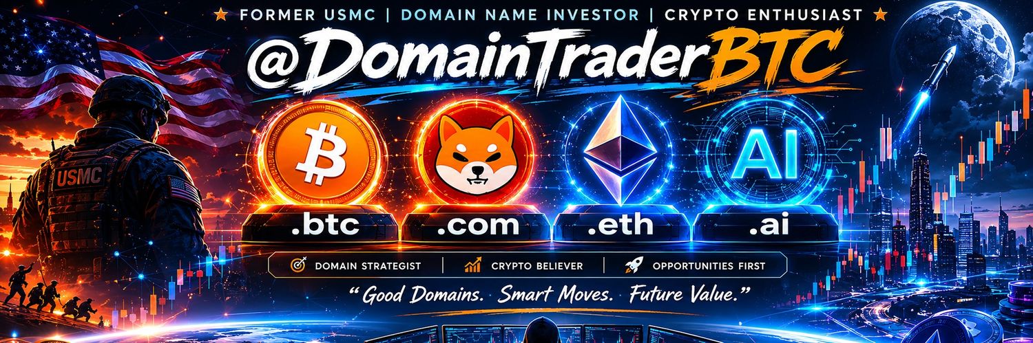 DomainTraderBTC's profile banner image