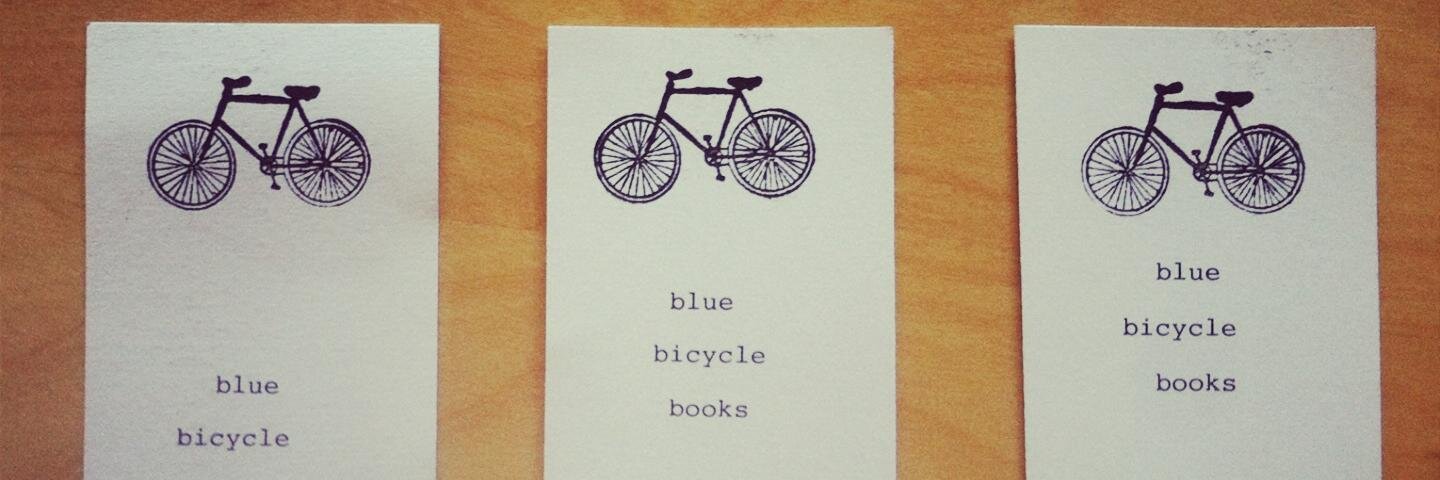 Blue Bicycle Books banner
