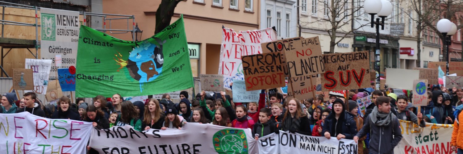 Fridays For Future Göttingen banner