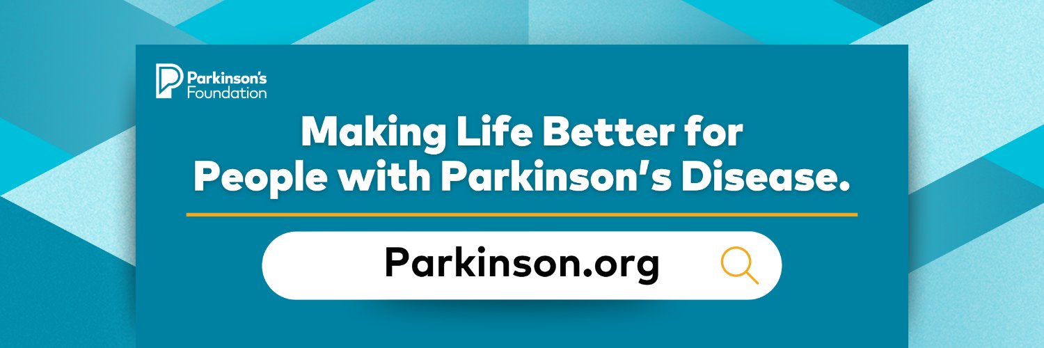Parkinson's Foundation's banner