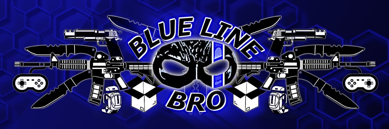 Blue Line Bro banner