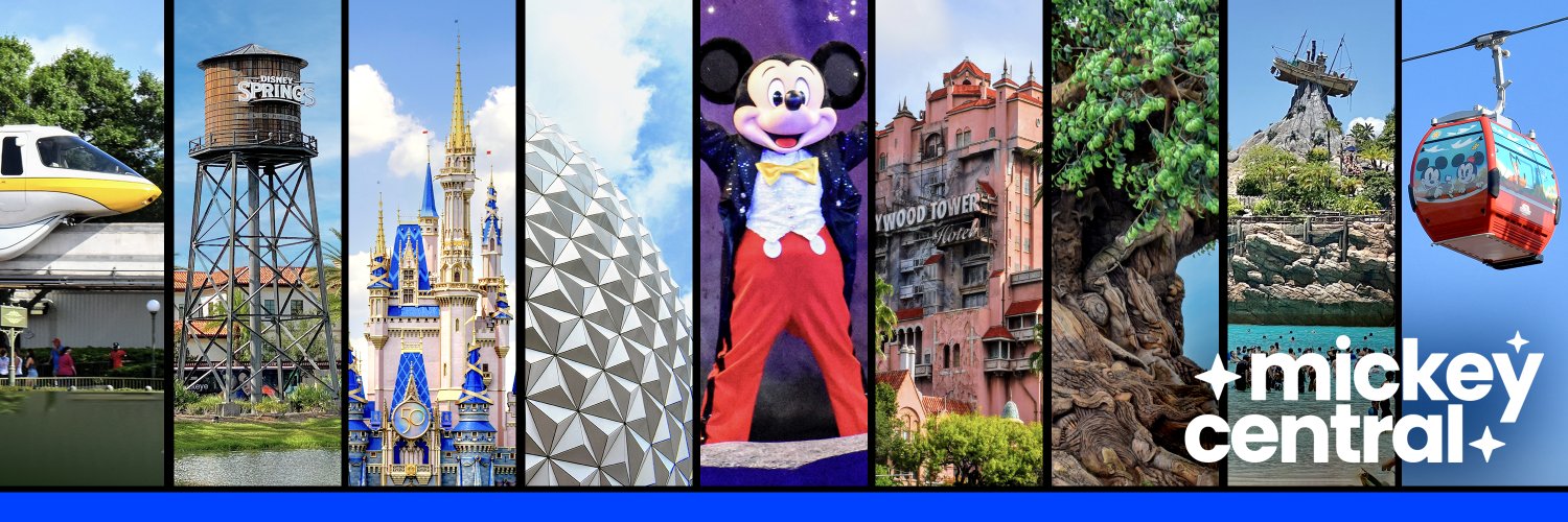 Mickey Central's banner