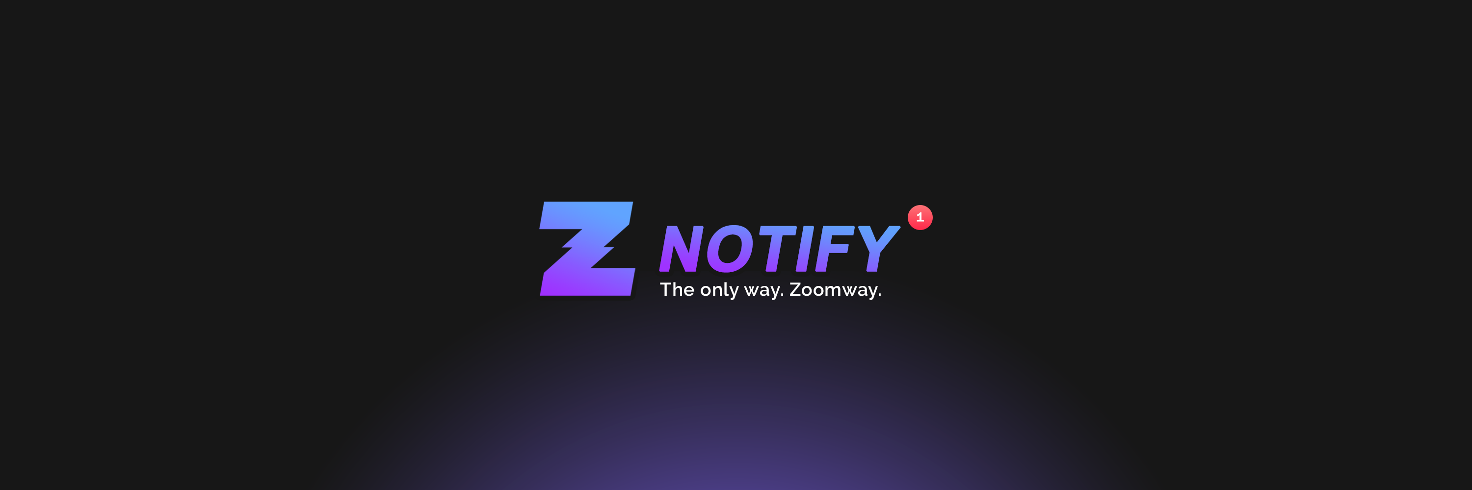 ZoomNotify banner