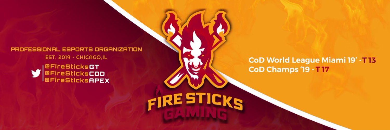 Fire Sticks Gaming Profile Banner