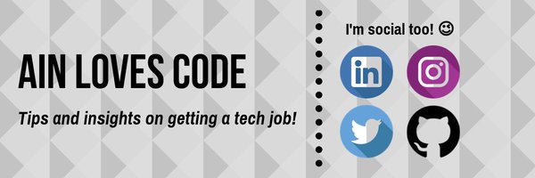 ainlovescode Profile Banner