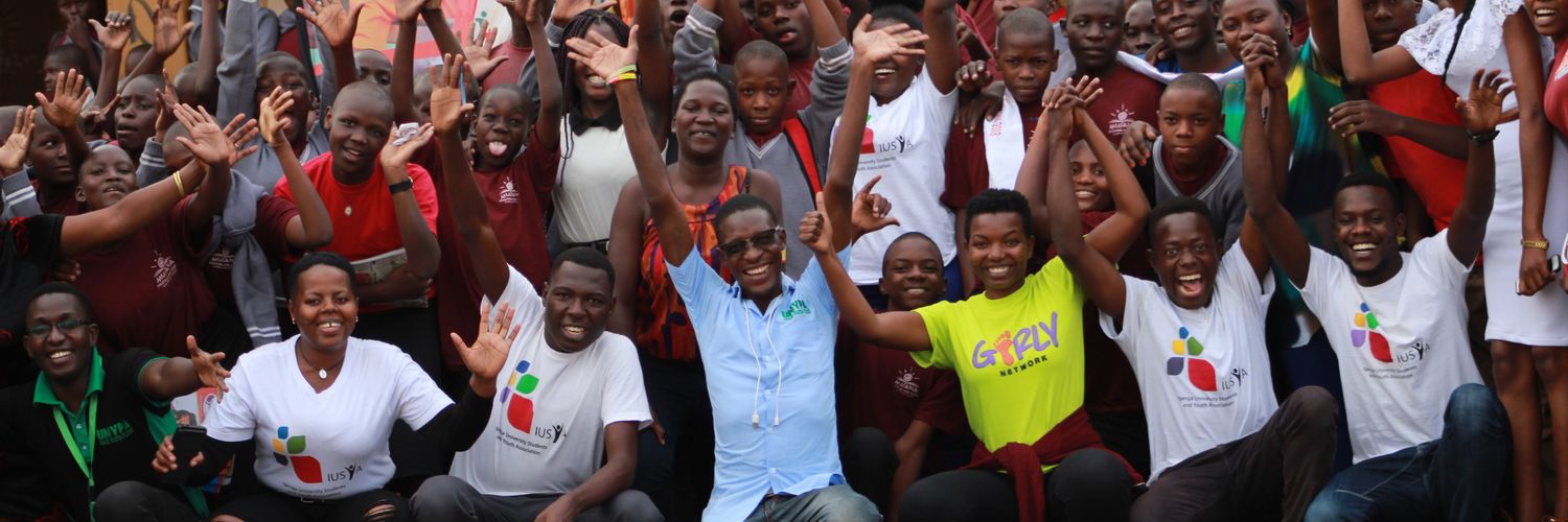 Iganga University Students and Youth Association's banner