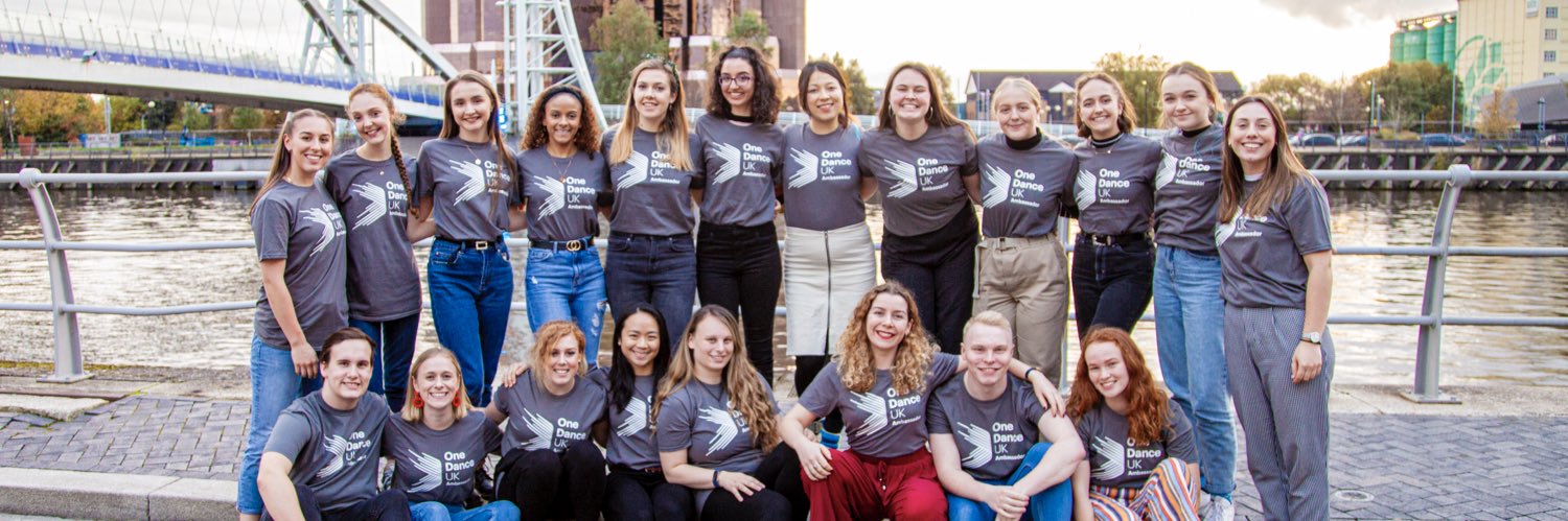 One Dance UK Dance Ambassadors banner