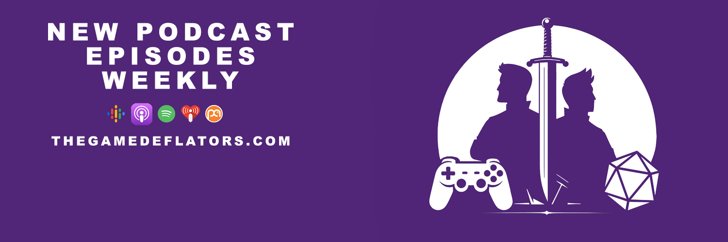 The Game Deflators Podcast banner