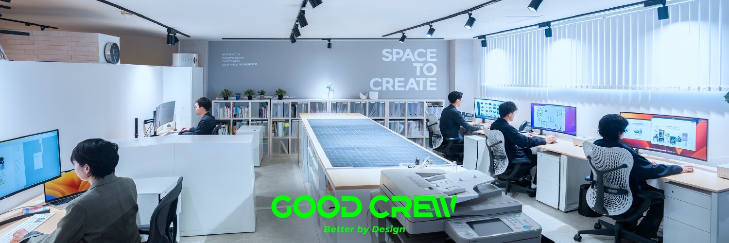 石田隆博@グッドな社長デザイナー｜GOODCREW's banner