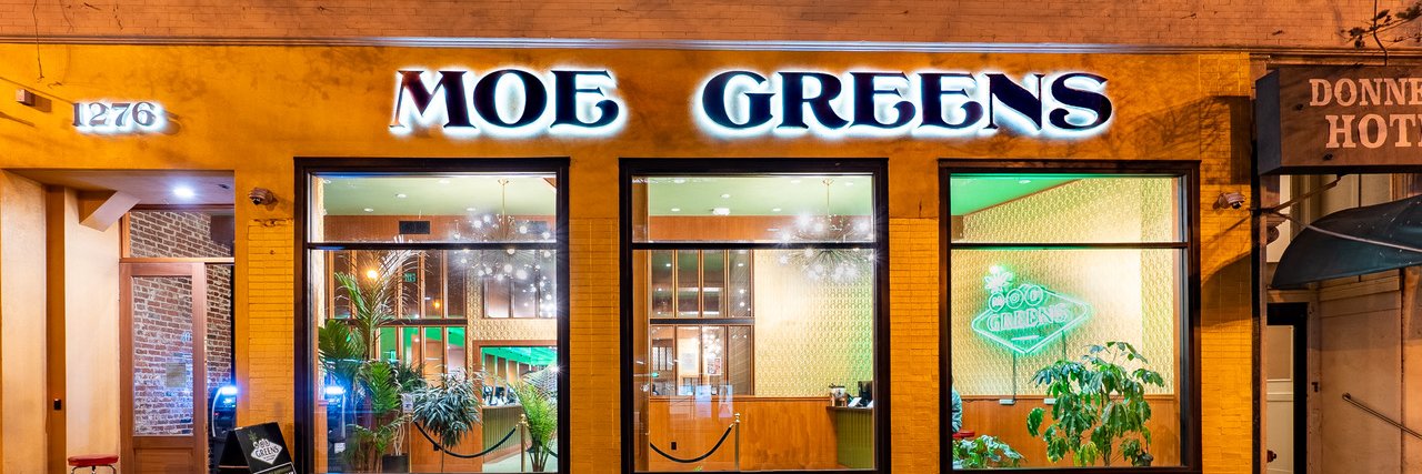Moe Greens banner