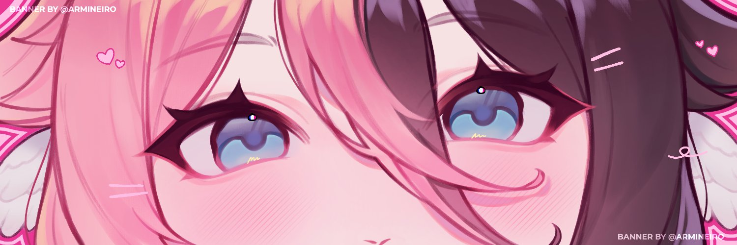 Mooncake 🪽 Vtuber banner