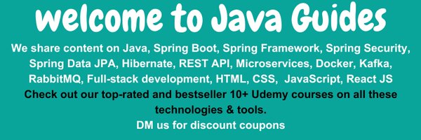 GuidesJava Profile Banner