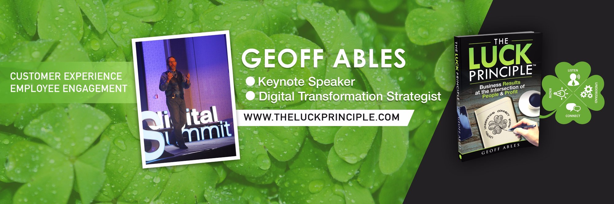 Geoff Ables 🍀 #PoweredByLUCK banner