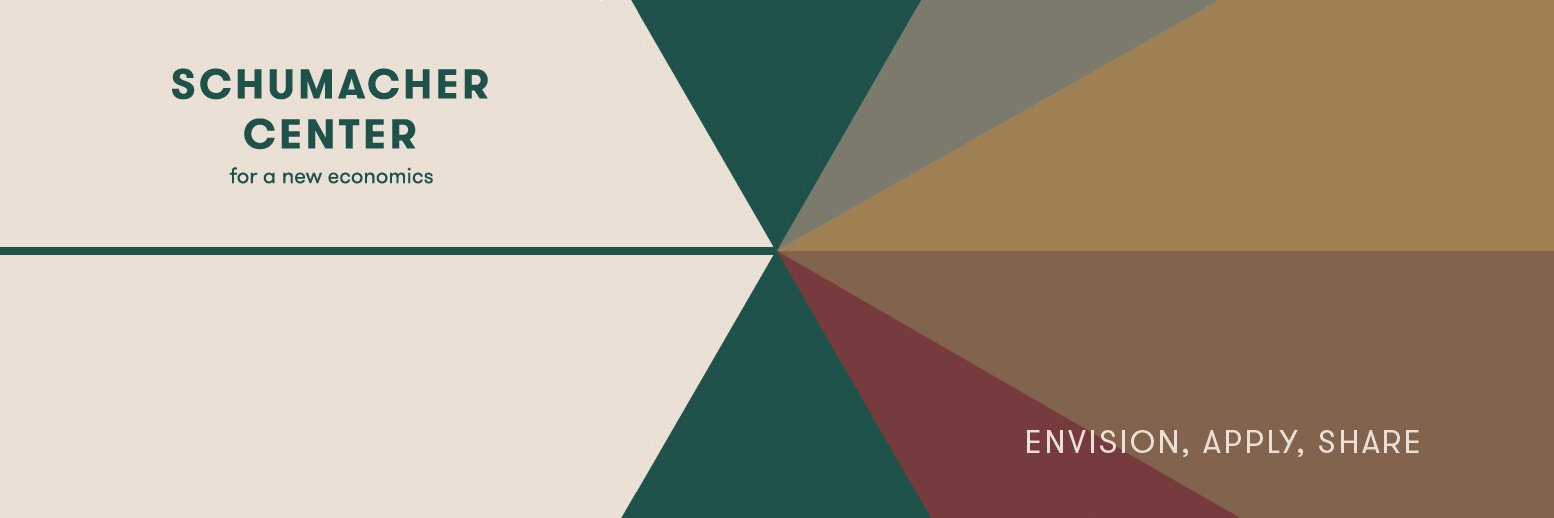 Schumacher Center for a New Economics banner