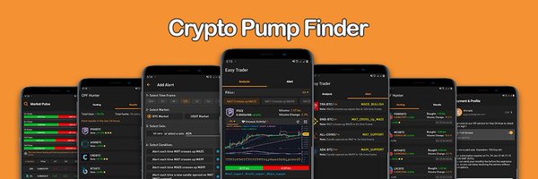 Crypto Pump Finder - App Profile Banner