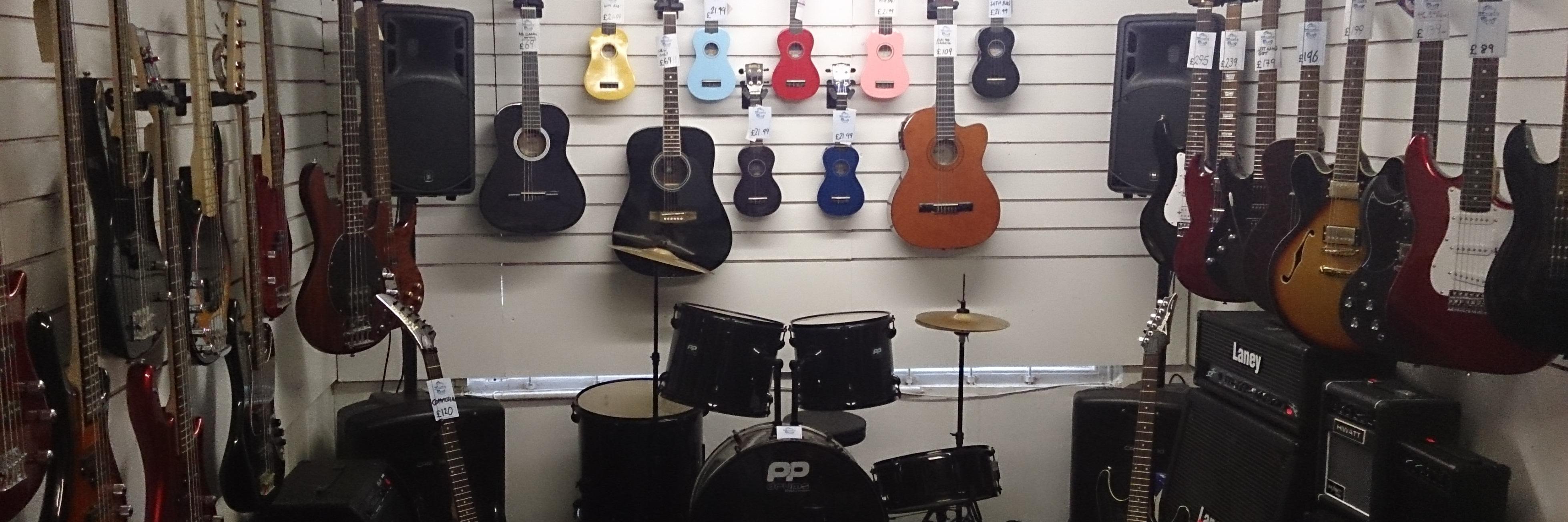 The Music Shop banner