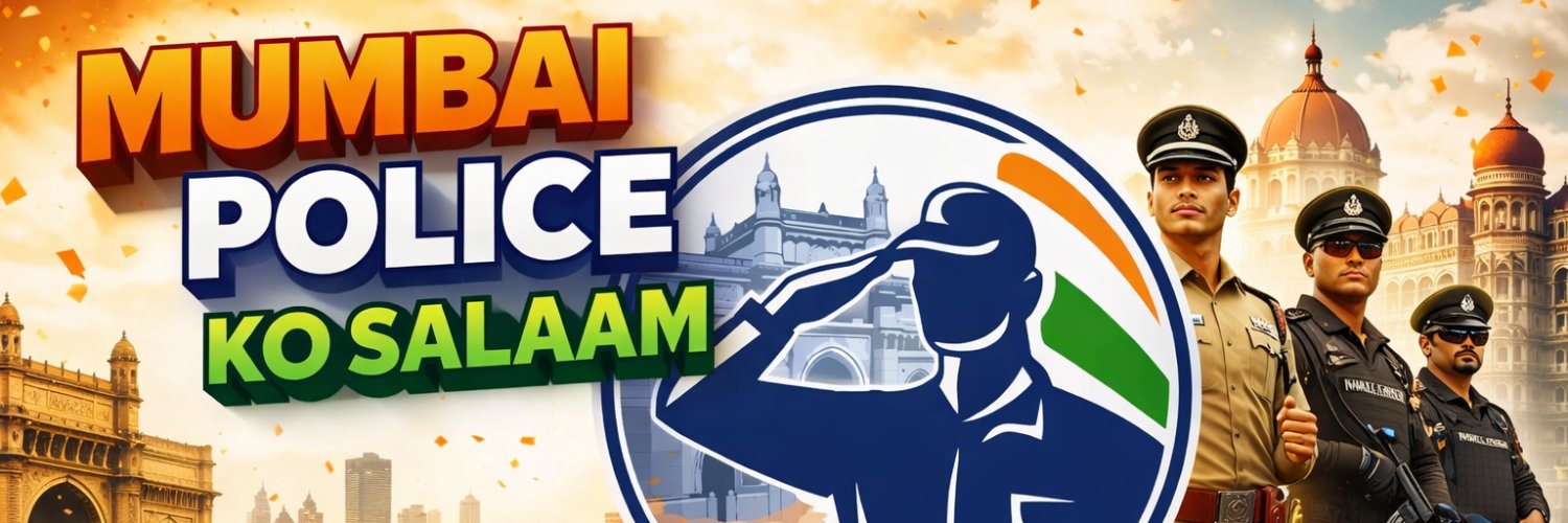Mumbai Police Ko Salaam Social Media News. banner