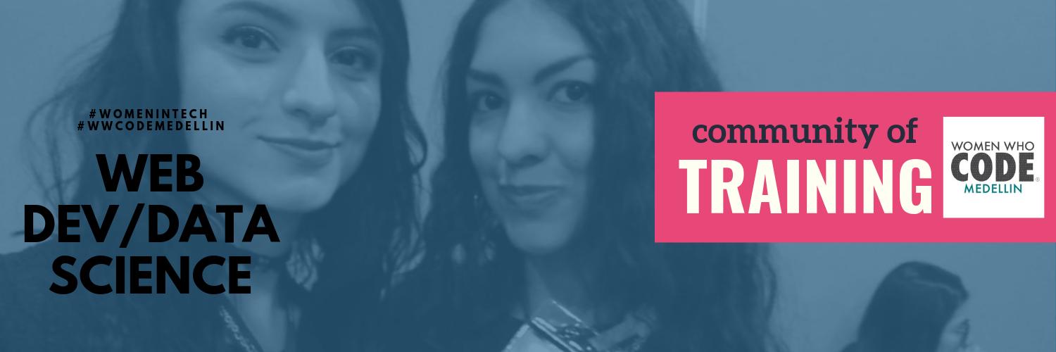 Women Who Code Medellín banner