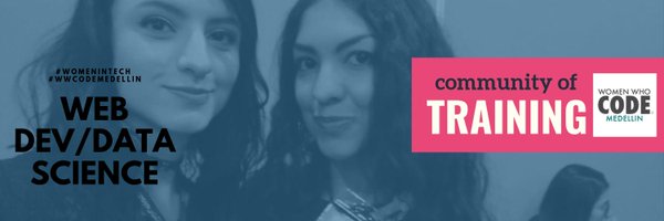 WWCodeMedellin Profile Banner
