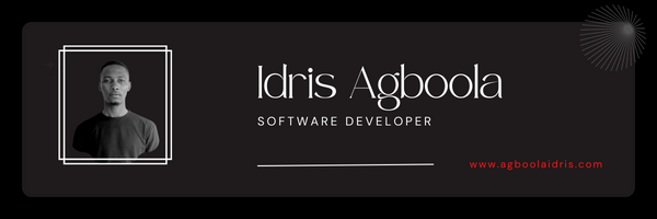 I_AM_IDRIS💙 banner