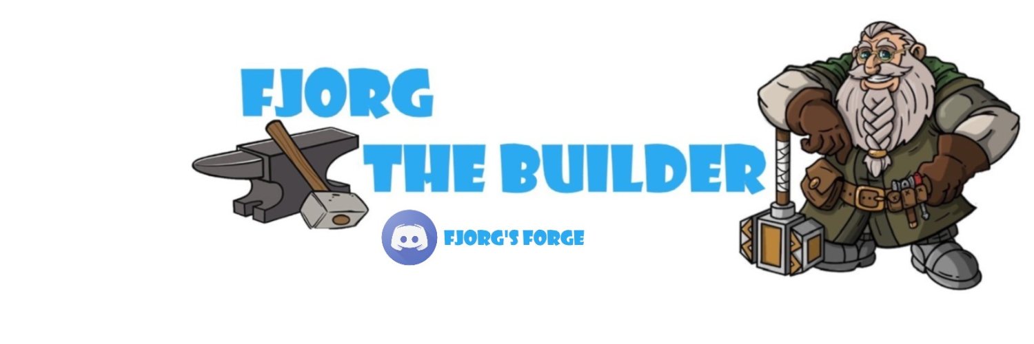 FjorgTheBuilder's profile banner image