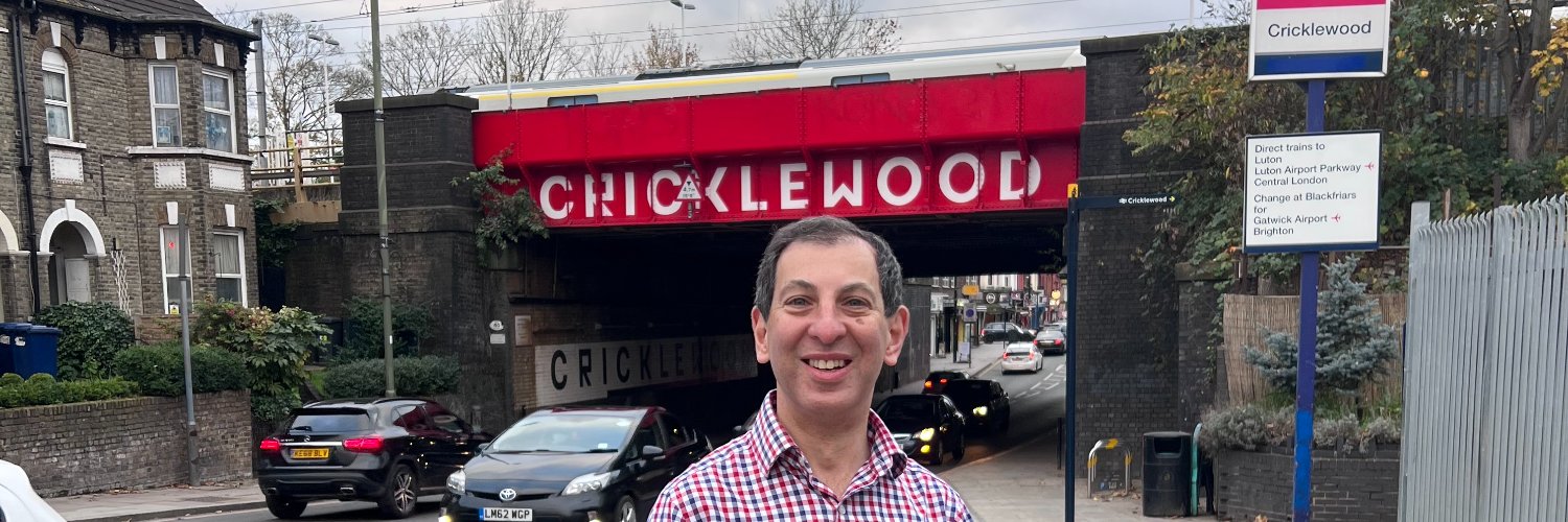 Cllr Alan Schneiderman, London Borough of Barnet banner