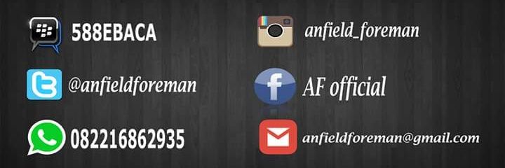 Anfield Foreman banner