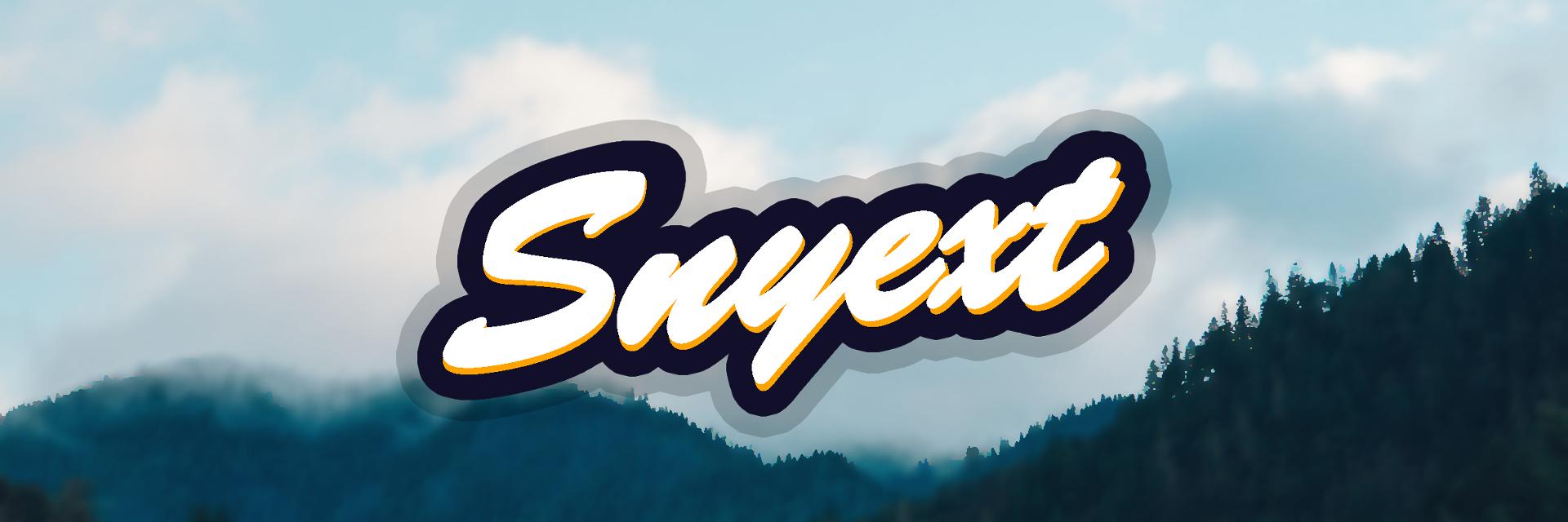 Snyext banner