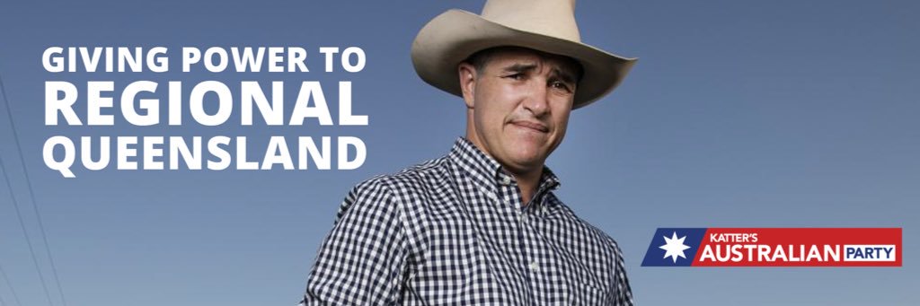 Robbie Katter MP banner