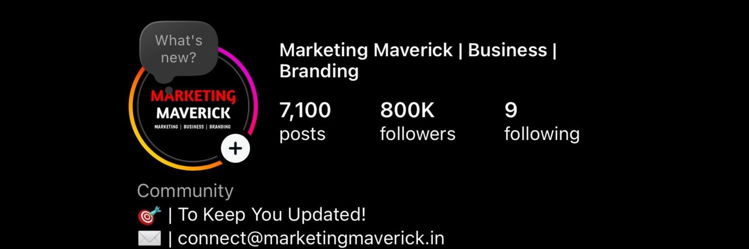 Marketing Maverick banner